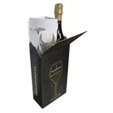 Royale Réserve dárkový box (Šampaňské Philiponnat Brut 750 ml + 2 skleničky)