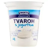 Madeta Jihočeský tvaroh s jogurtem bílý 130g