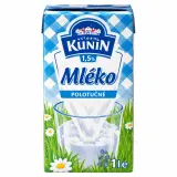 KUNÍN/MADETA Trvanlivé mléko polotučné