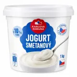 Smetanový jogurt 10% bílý Karlova Koruna