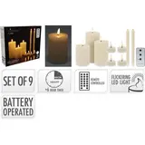 Koopman Svíčky LED set 9 ks