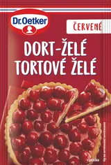 Dr. Oetker Dort-želé červené