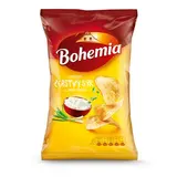 Bohemia Chips čerstvý sýr a jarní cibulka 10 x 130 g