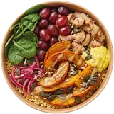 dean&david Pumpkin chicken bulgur bowl