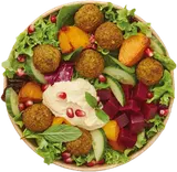 dean&david Falafel tahini salad