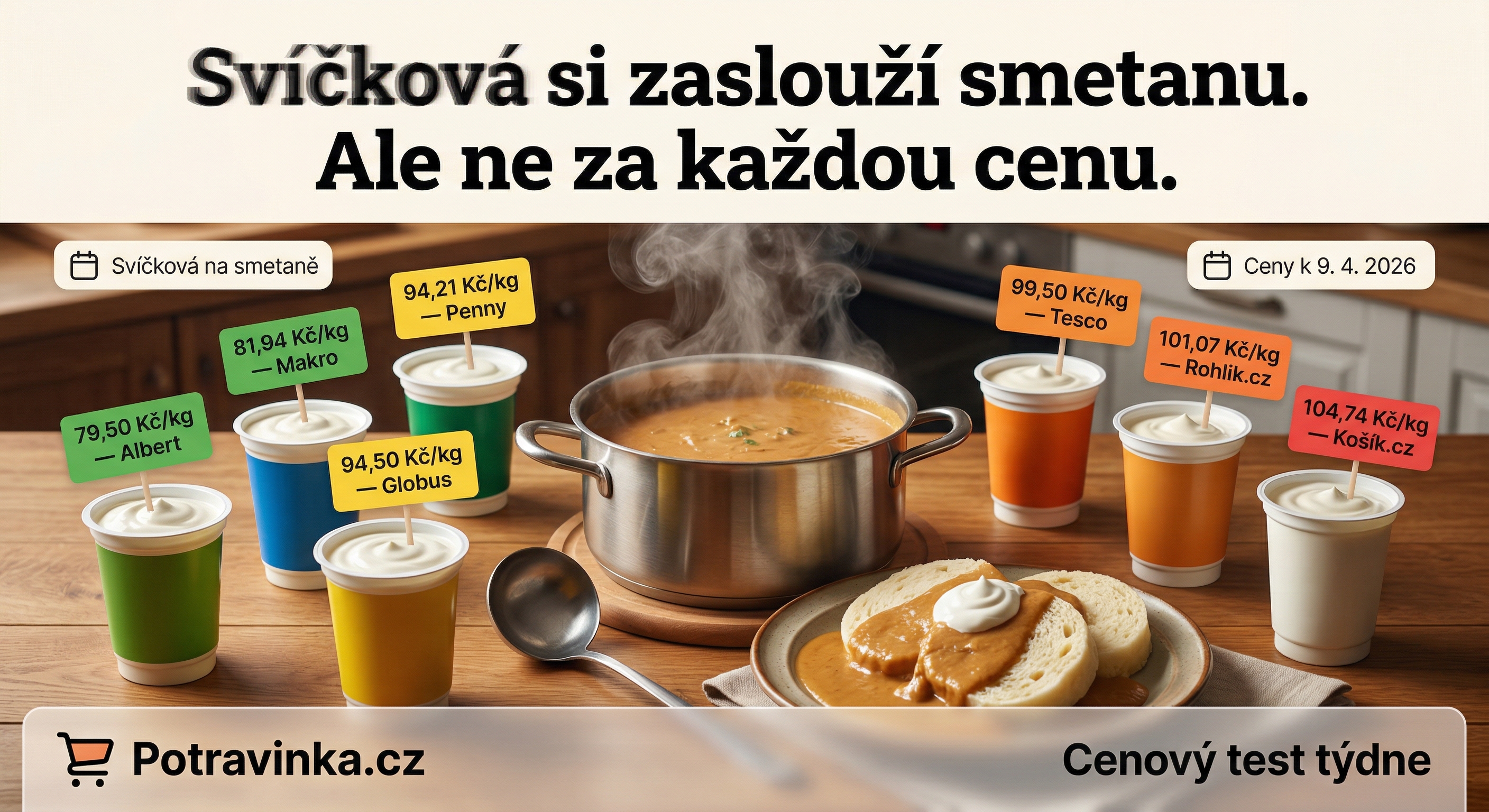 Cenový test: Smetana